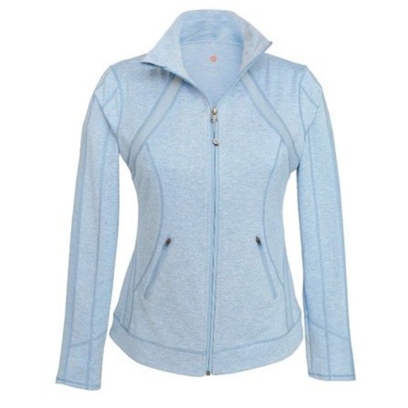 sporty zip up jacket